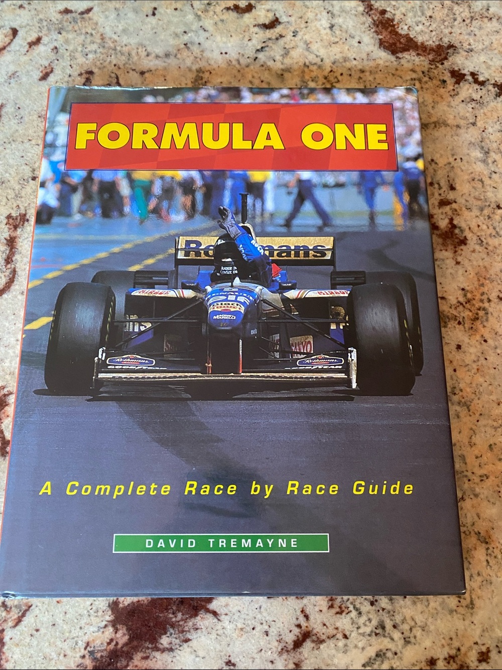 Formula One by David Tremayne - Blue Racing Cover